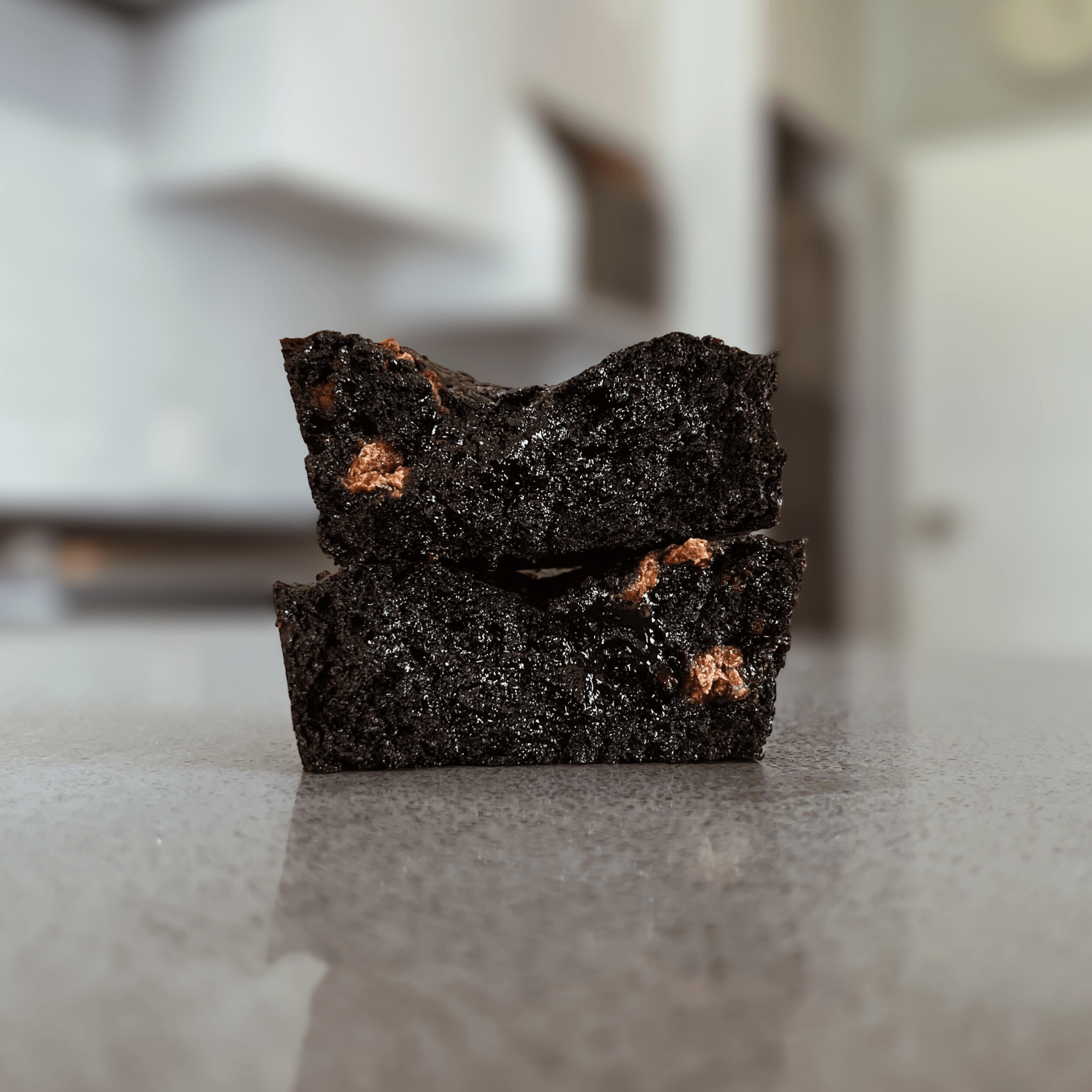 Mint Crisp brownie