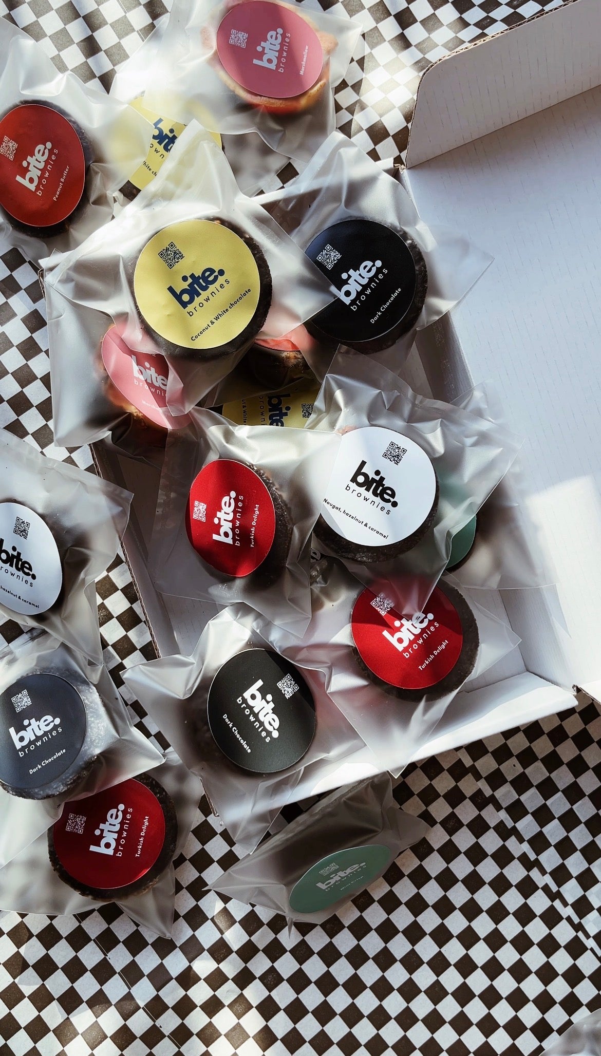 Custom brownie box.